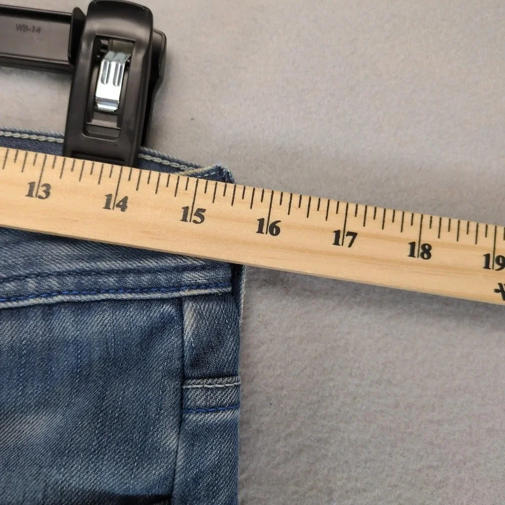 Levi's 511 Skinny Jeans Mens 31x31.5 Blue Y2K Zip‎ Pocket Stretch Denim Grunge